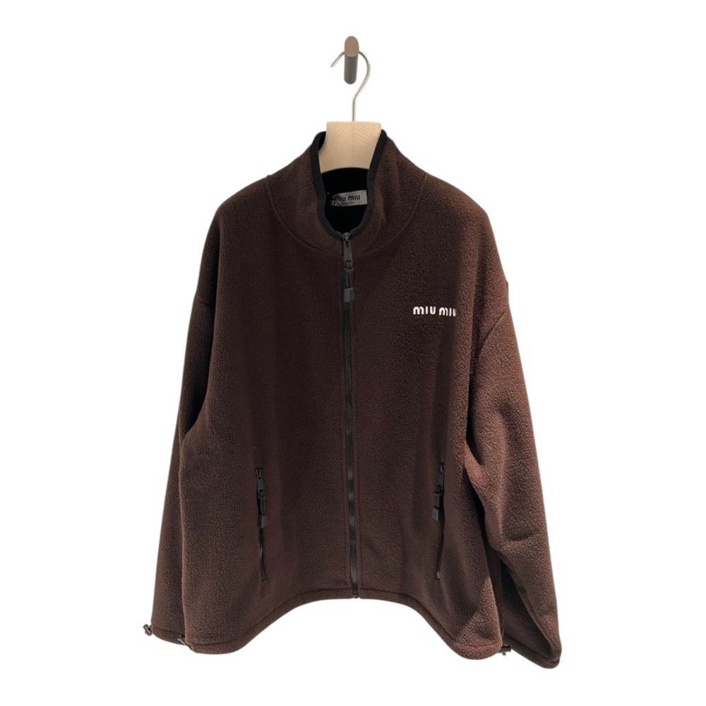 VIP Only Miu Miu Fleece zipper jacket
